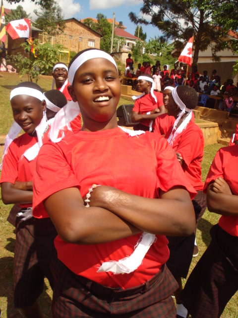 GCT Family Celebrating Canadian Cultural Day in Uganda on July 1.