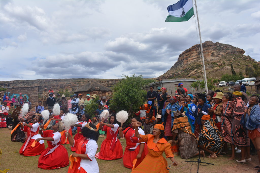 Sharing the Cultural Festival of Lesotho GCT.